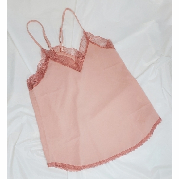 BLUSH Dusty Rose Lace v Chic Cami - Picture 8 of 8